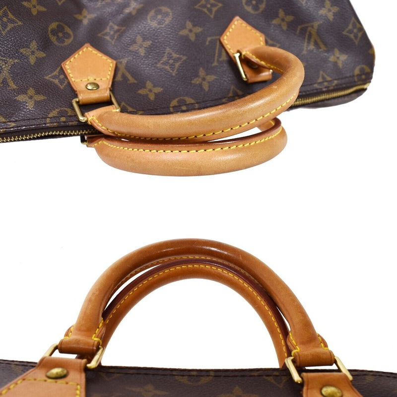 Louis Vuitton Speedy 35 Hand Bag Leather