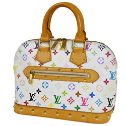 Louis Vuitton Logo Alma Hand Bag Multi
