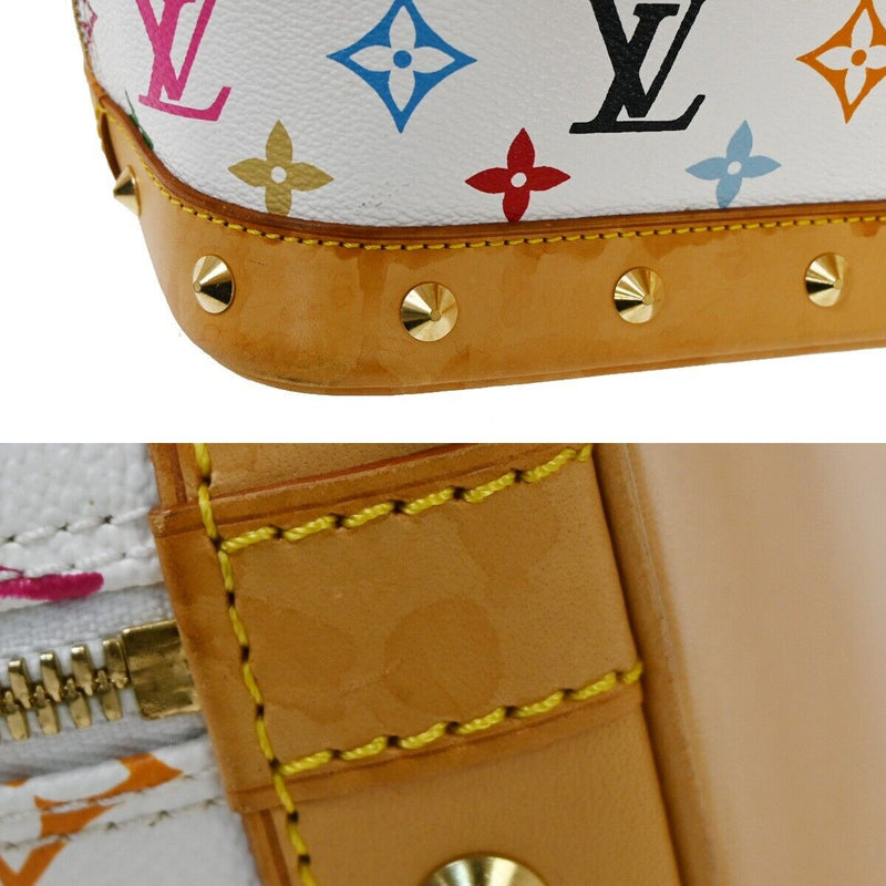 Louis Vuitton Logo Alma Hand Bag Multi