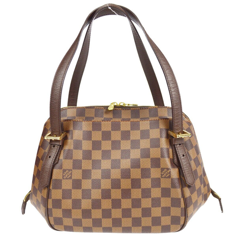 Louis Vuitton Belem Mm Handbag Damier