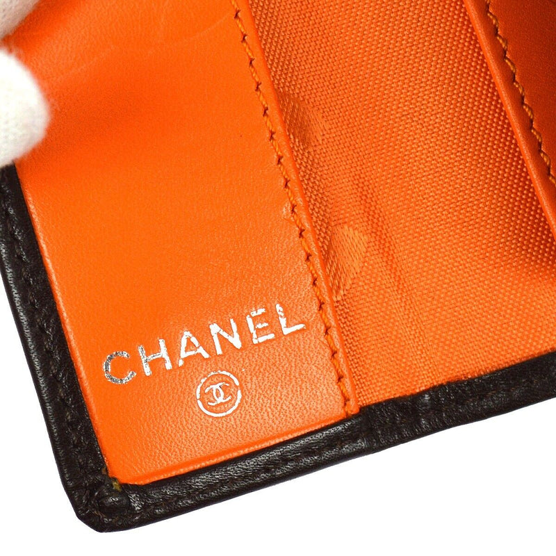 Chanel Cambon Ligne Key Case Brown