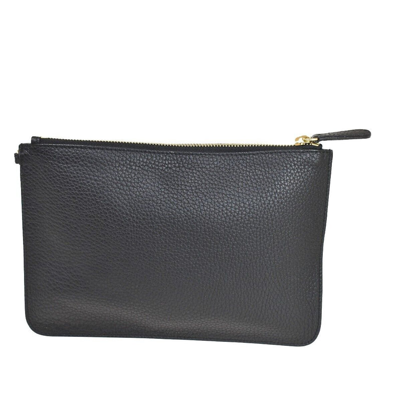 Christian Dior Logo Clutch Hand Bag