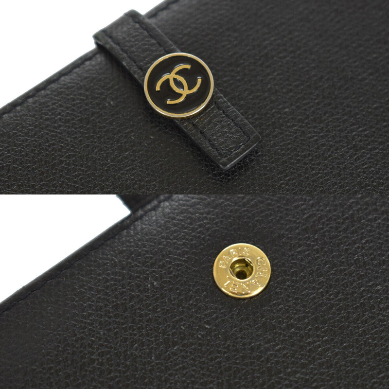 Chanel Cc Logo Long Bifold Wallet Purse