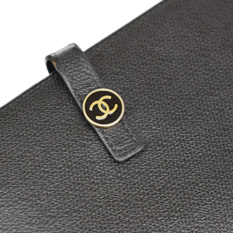 Chanel Cc Logo Long Bifold Wallet Purse