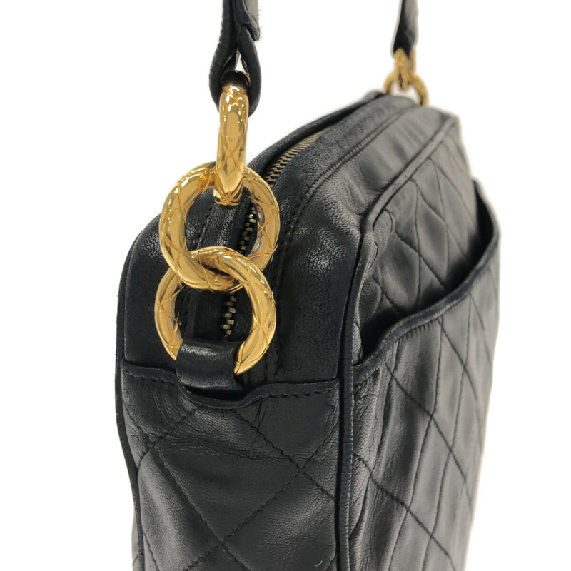 Chanel Matelasse Shoulder Bag Black