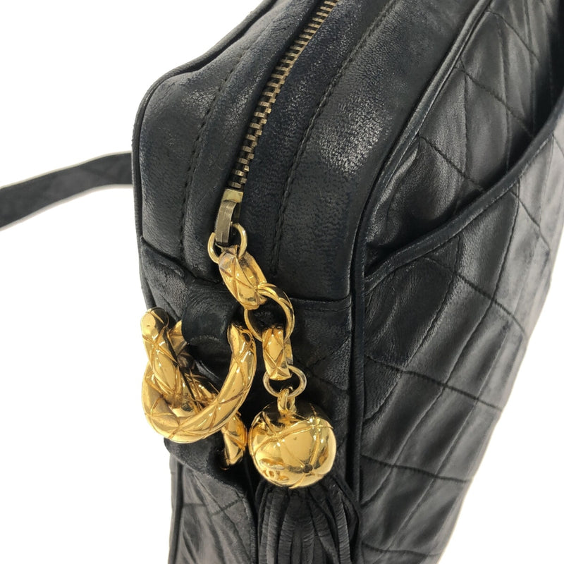 Chanel Matelasse Shoulder Bag Black