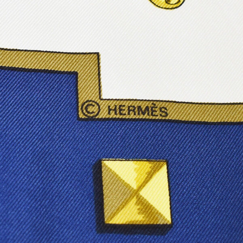 Hermes Xl Carre 90 Scarf ' Les Clefs