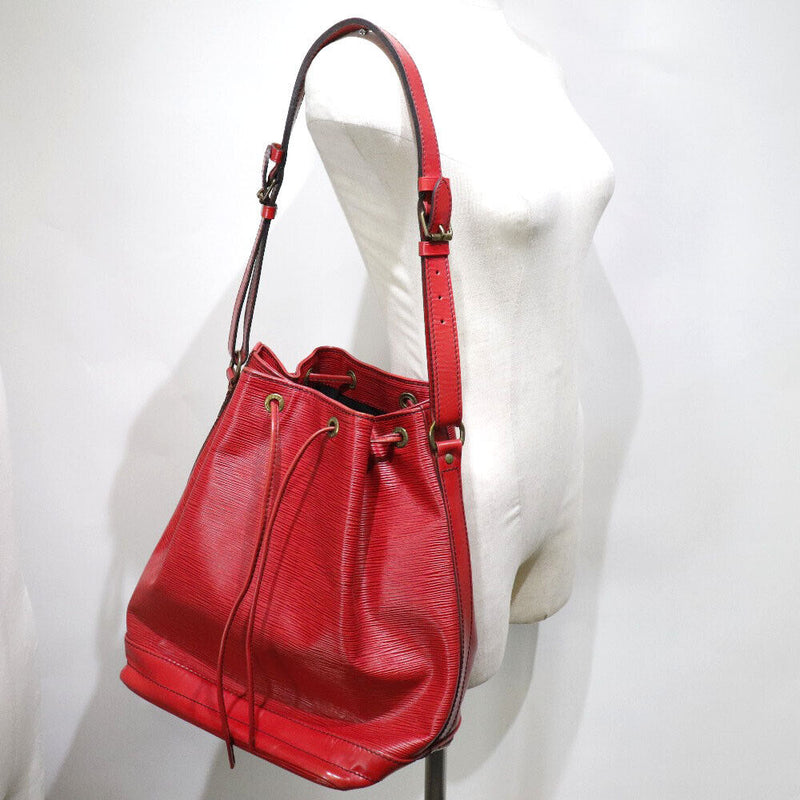 Louis Vuitton Noe Shoulder Bag Red/Gold