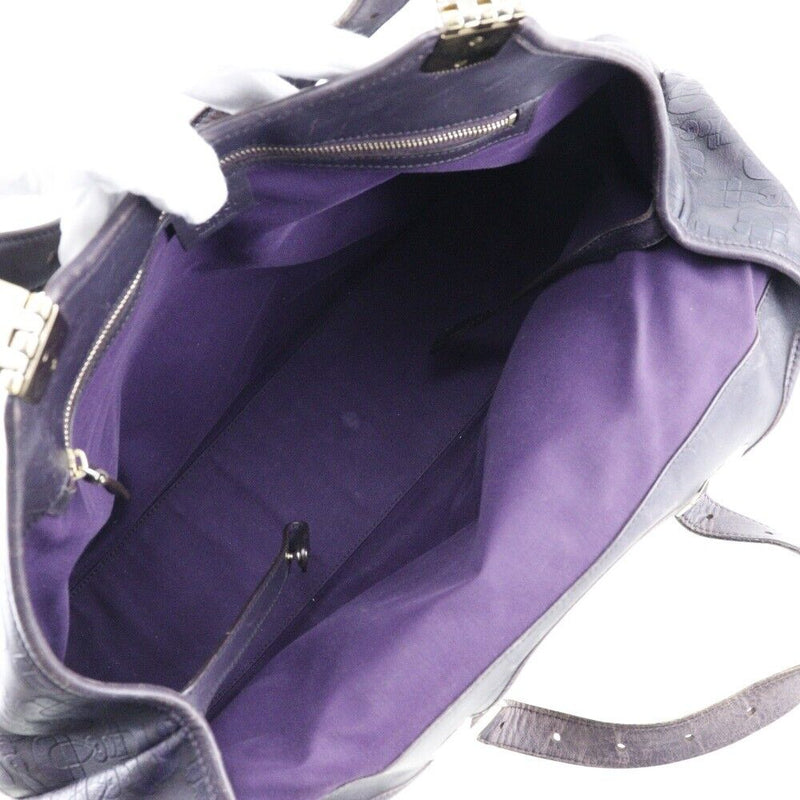 Gucci Horsebit Tote Bag Purple Calfskin