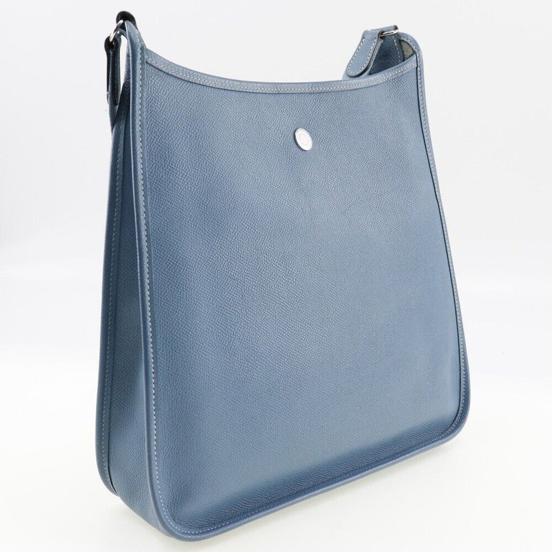 Hermes Vespa Pm Shoulder Bag Blue Gene