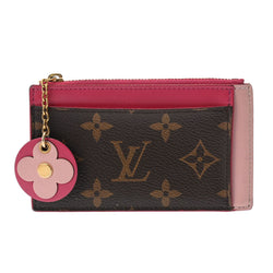 Louis Vuitton Porte Cartes Zip Pink
