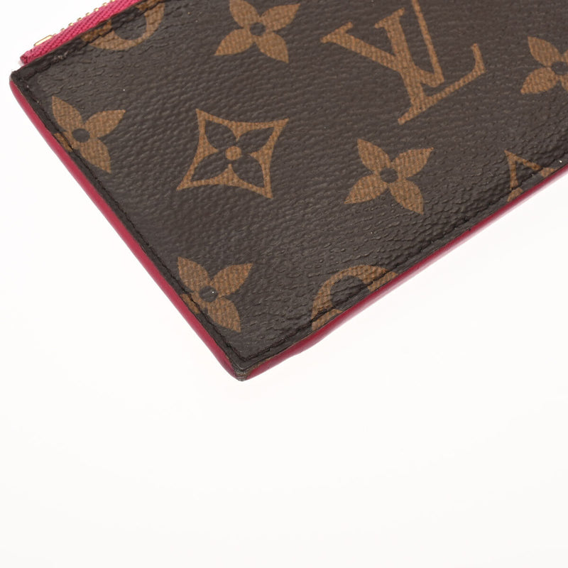 Louis Vuitton Porte Cartes Zip Pink