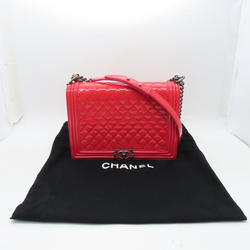 Chanel Quilted Cc Shw Boy 30 Chain