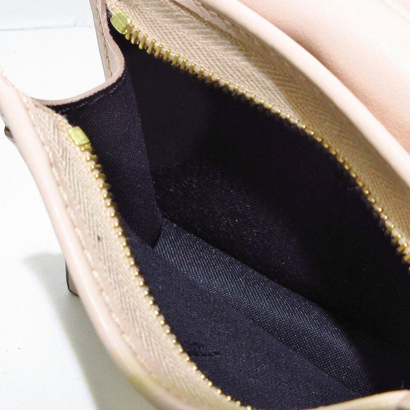 Fendi - Pink Beige Black Leather