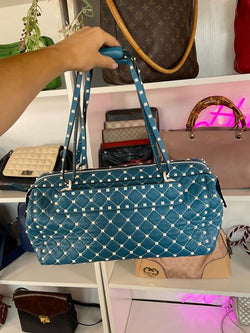 Valentino Garavani Rockstud Red Shoulder Bag