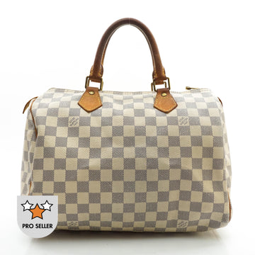 Louis Vuitton Speedy 30 Satchel Bag