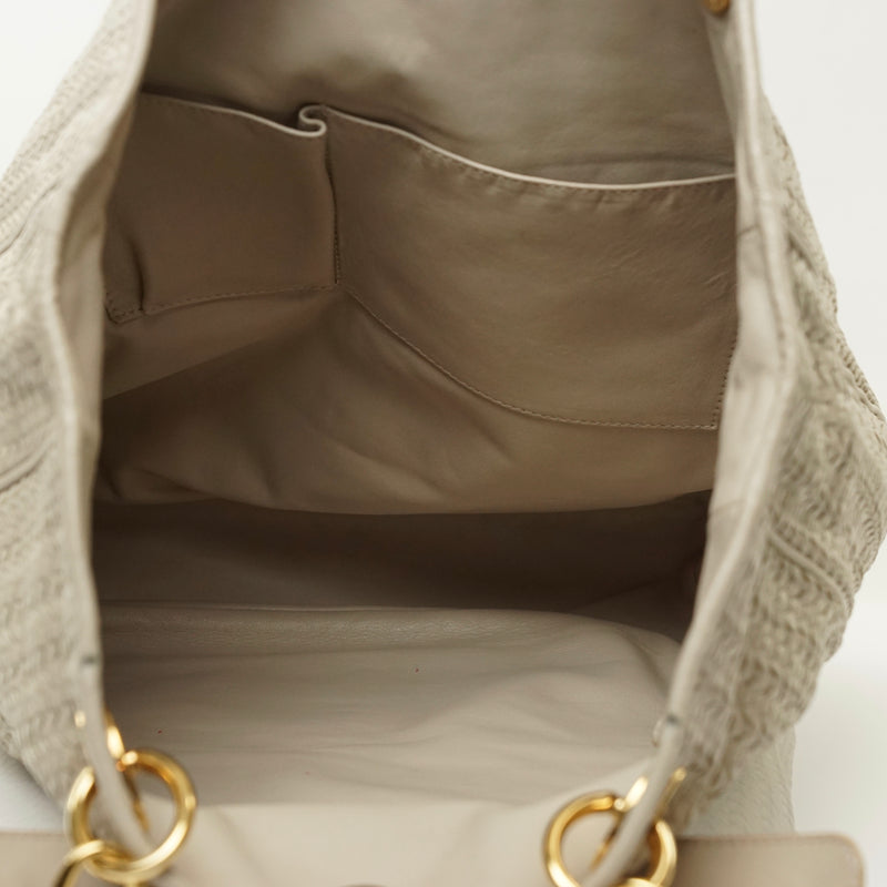 Pre-loved authentic Christian Dior Tote Bag Beige sale at jebwa.