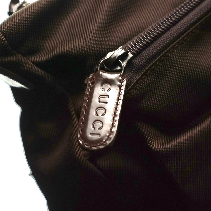 Gucci Bamboo Shoulder Bag Nylon