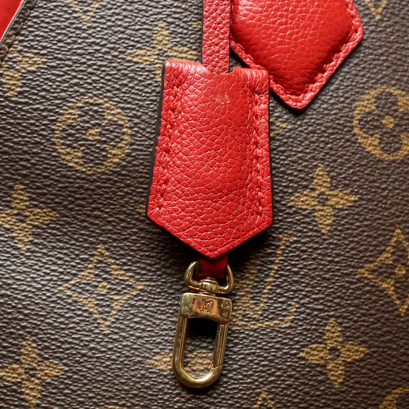 Pre-owned Louis Vuitton Kimono Leather Handbag In Multicolour