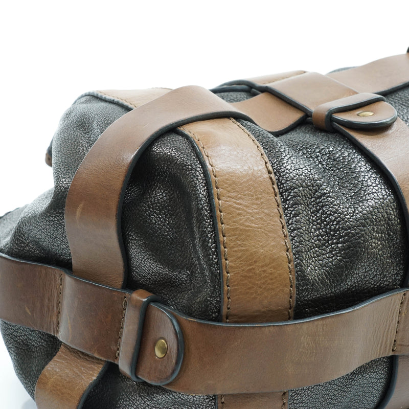 Chloe Kerala Hand Bag Leather Black
