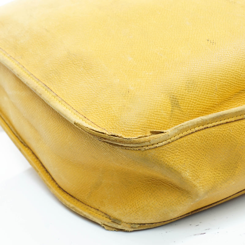 Hermes Evelyn Shoulder Bag Yellow