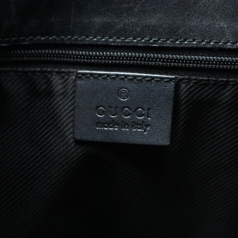 Gucci Tote Bag Black Canvas