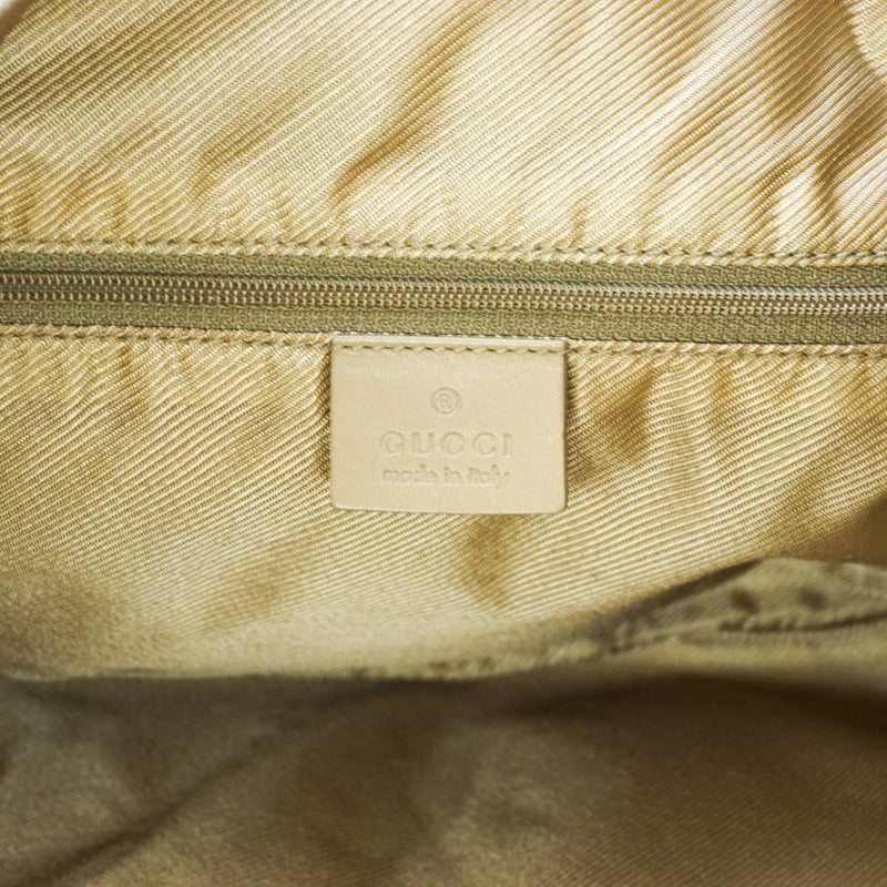 Gucci Gg Hobo Bag Beige Suede