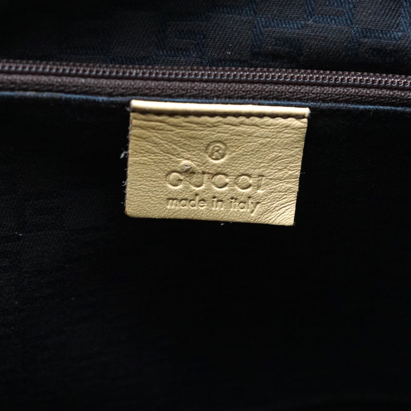 Pre-loved authentic Gucci Hand Bag Cream Leather sale at jebwa