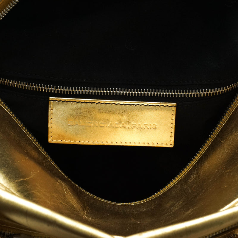 Balenciaga Gris Hand Bag Leather