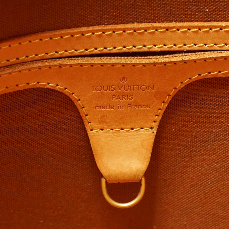 Ellipse bag louis vuitton GM Brown Golden Leather Cloth ref.463521 - Joli  Closet