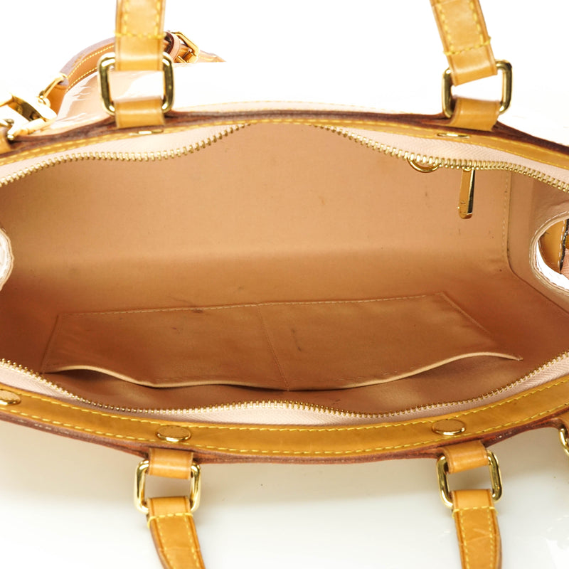 Louis Vuitton Brea MM Yellow Vernis Leather Shoulder Bag (Authentic  Pre-Owned)