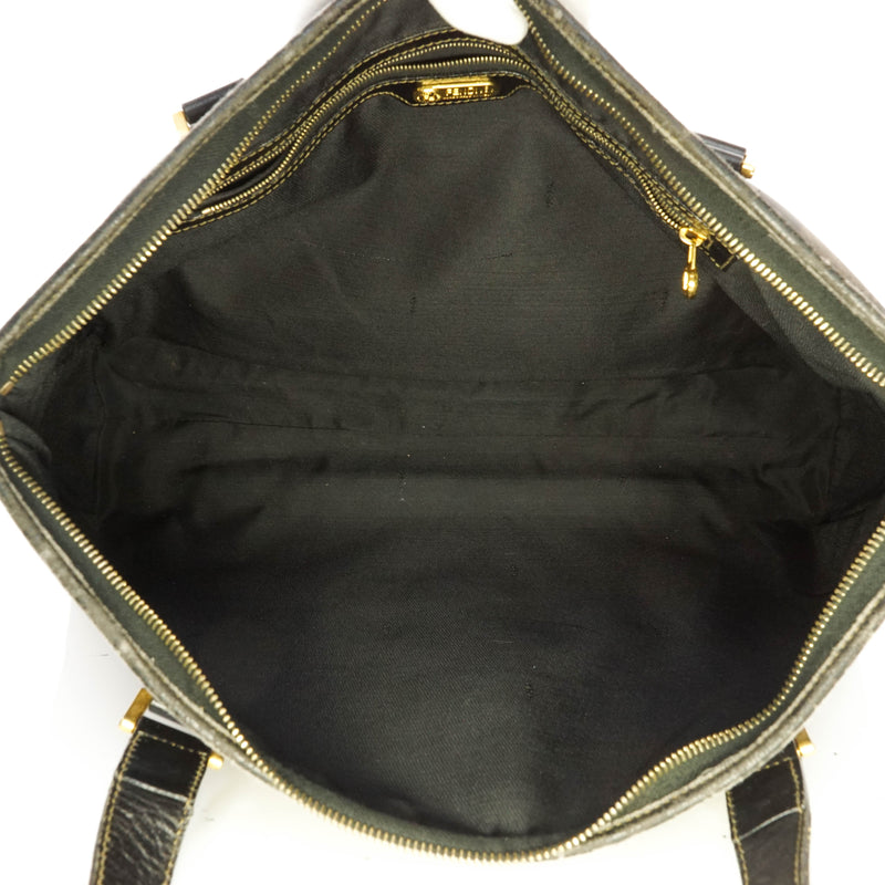 Fendi Shoulder Tote Bag Leather