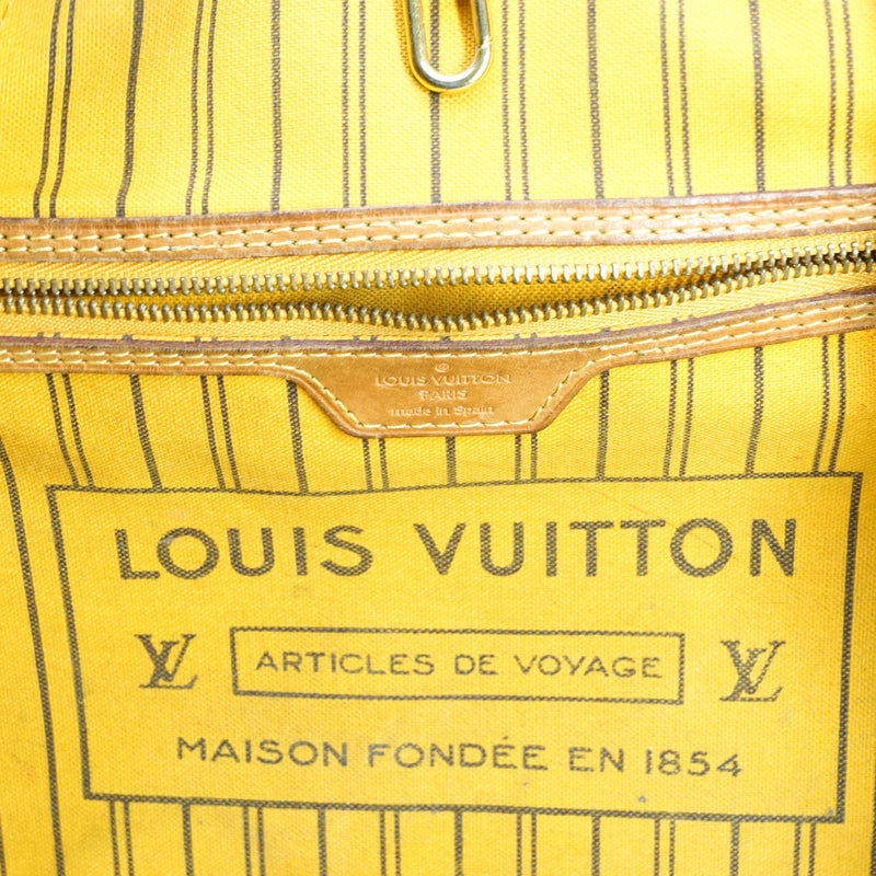 LOUIS VUITTON NEVERFULL MM Monogram Tote Bag No.1221-e