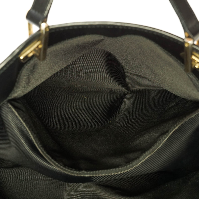 Gucci Tote Bag Canvas Black