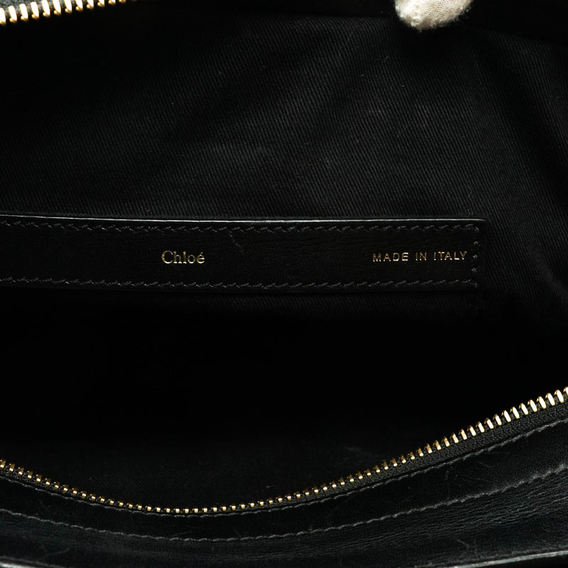 Chloe Handbag 01-13-62-65 Alice 2way leather Black Women Used – JP