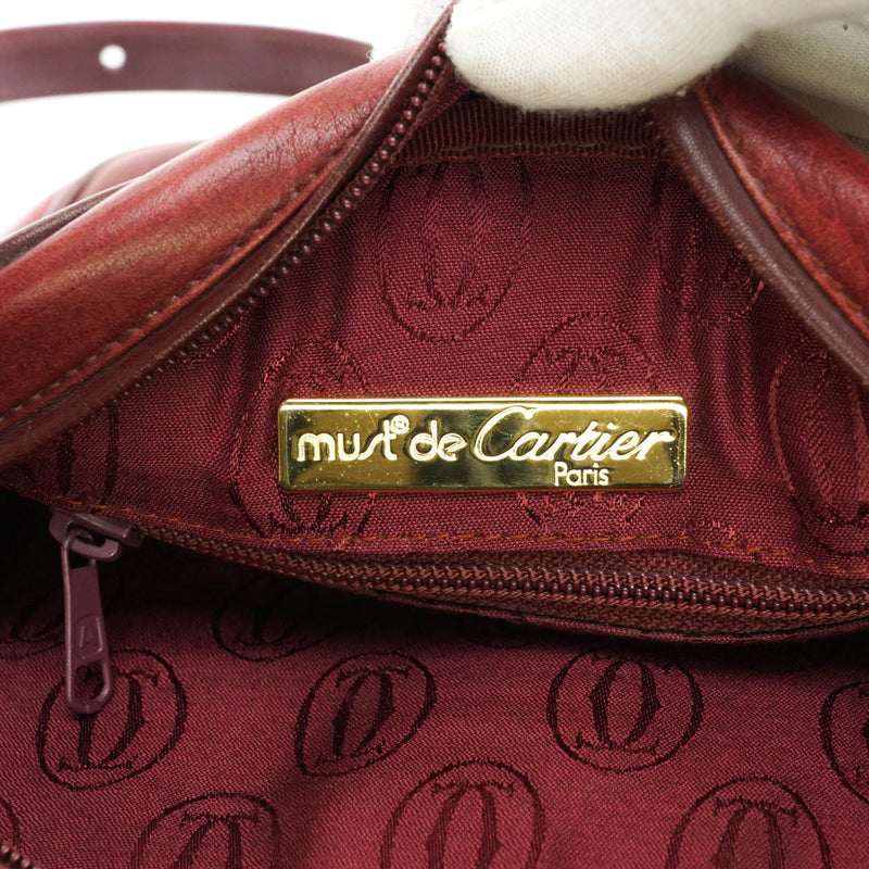 Cartier Crossbody Bag Bordeaux