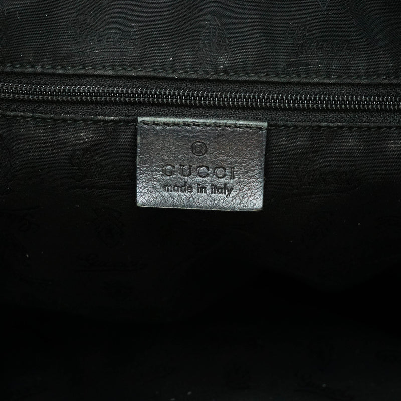 Gucci Guccissima Hand Bag Black