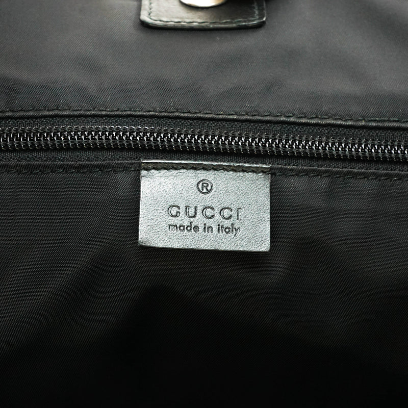 Gucci Tote Bag Black Nylon