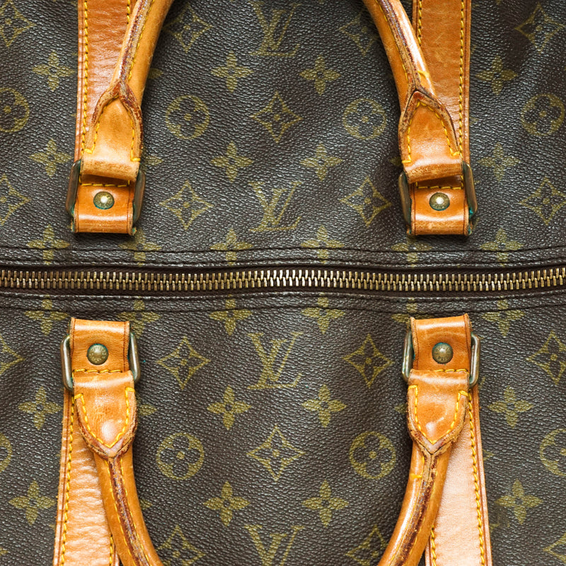 LOUIS VUITTON Epi Leather Black Keepall 60 Travel Bag