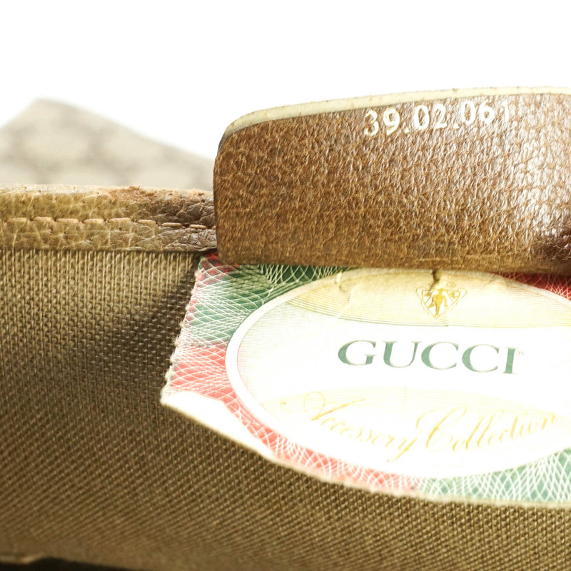 Gucci Sherry Tote Bag Pvc Beige