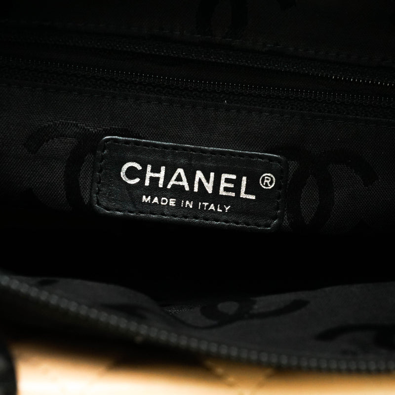 Chanel Cambon Tote Bag Leather