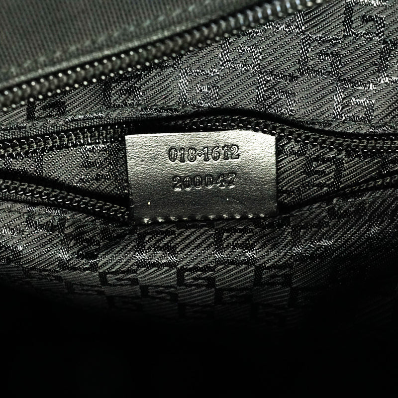 Gucci Crossbody Bag Black Canvas