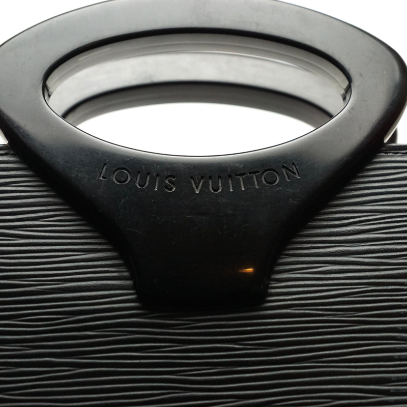 Ombre leather tote Louis Vuitton Black in Leather - 23187998