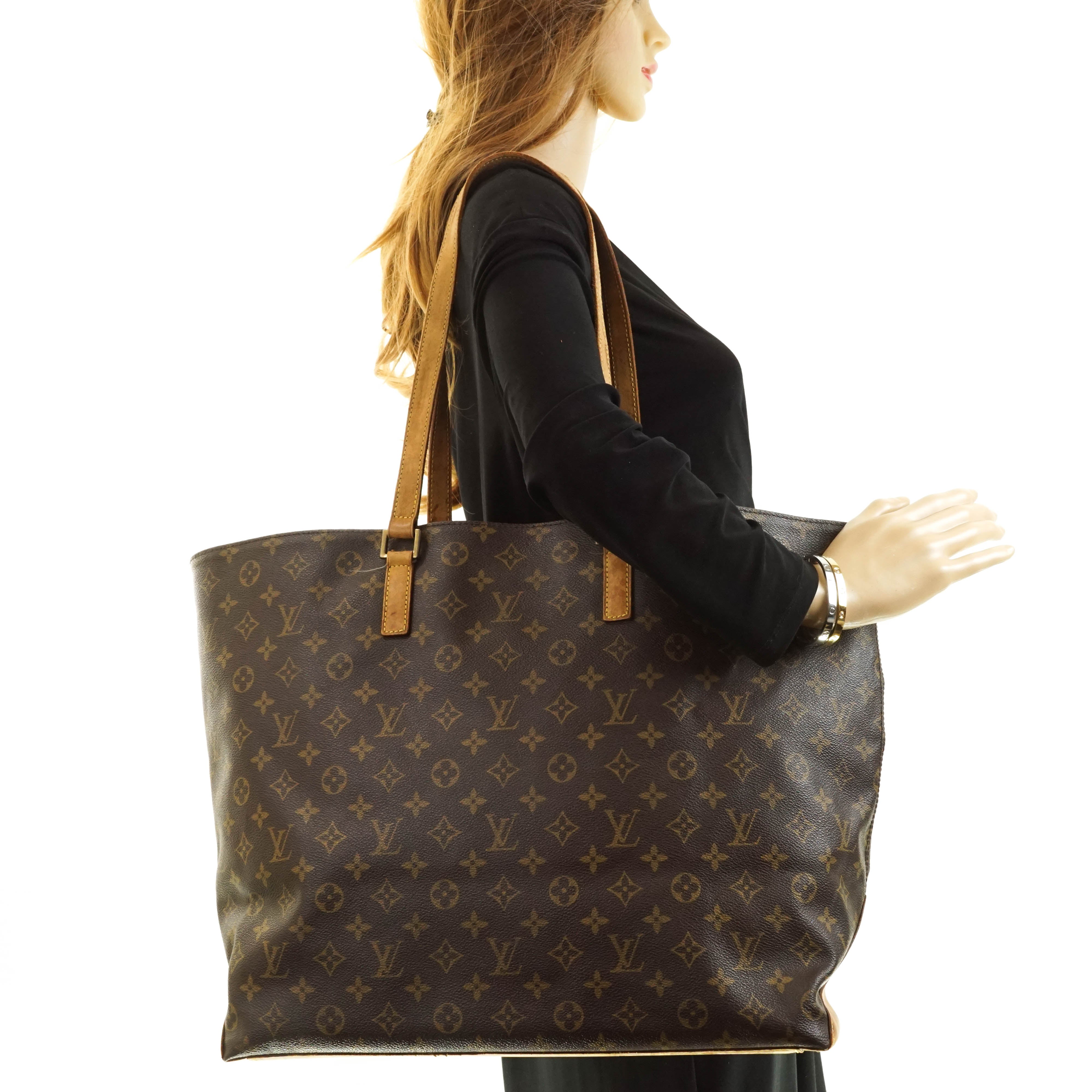 Louis Vuitton Cabas Alto Shoulder Tote Bag Used (6233)