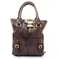 Chloe Paddington Tote Bag Brown