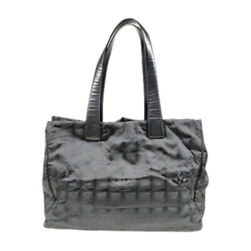 Chanel Shoulder Bag Black Nylon