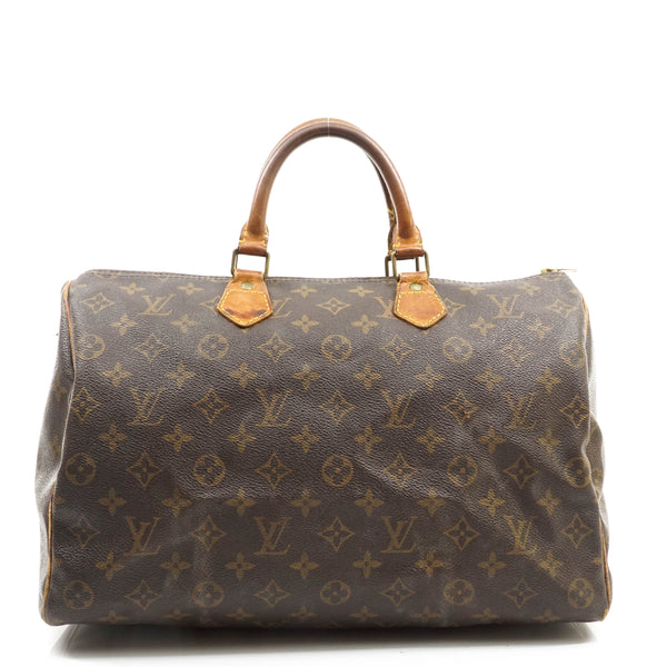 Louis Vuitton Speedy 35 Satchel Bag