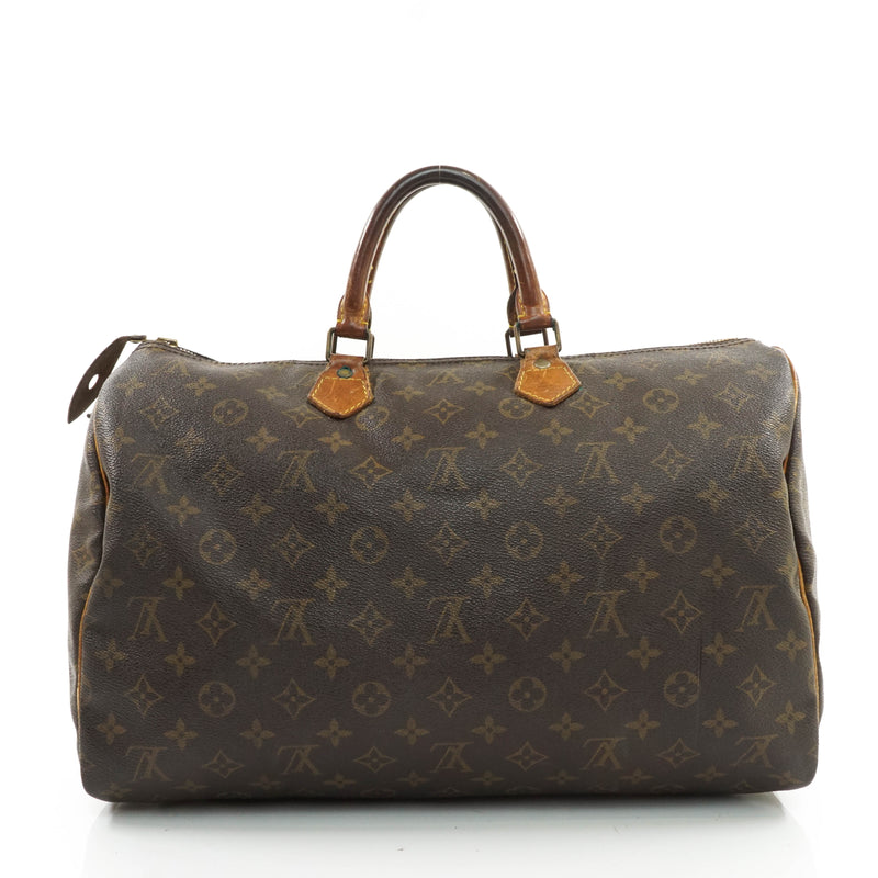 Louis Vuitton Speedy 40 Satchel Bag