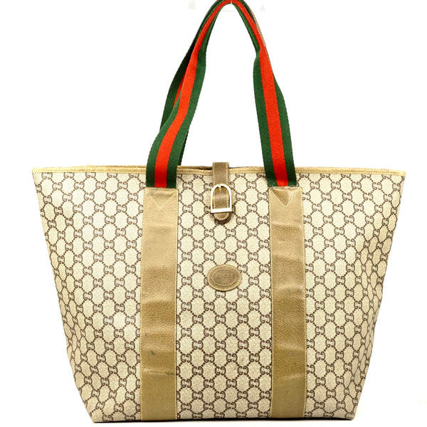 Pre-loved authentic Gucci Logos Sherry Shoulder Tote sale at jebwa.