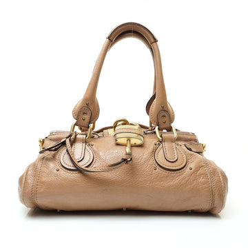 Pre-loved authentic Chloe Paddington Shoulder Bag Light sale at jebwa.